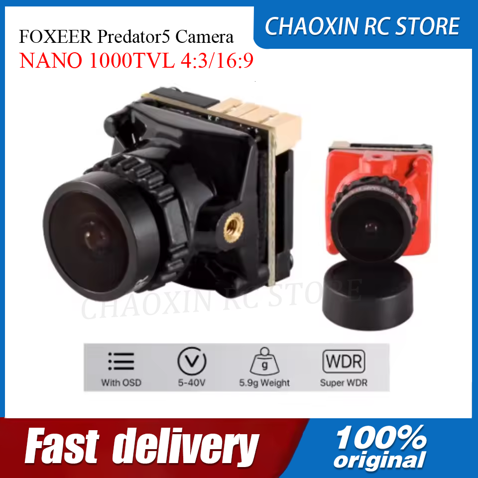 Drone Camera - Kamera FOXEER Predator5 NANO 1000TVL 4:3/16:9