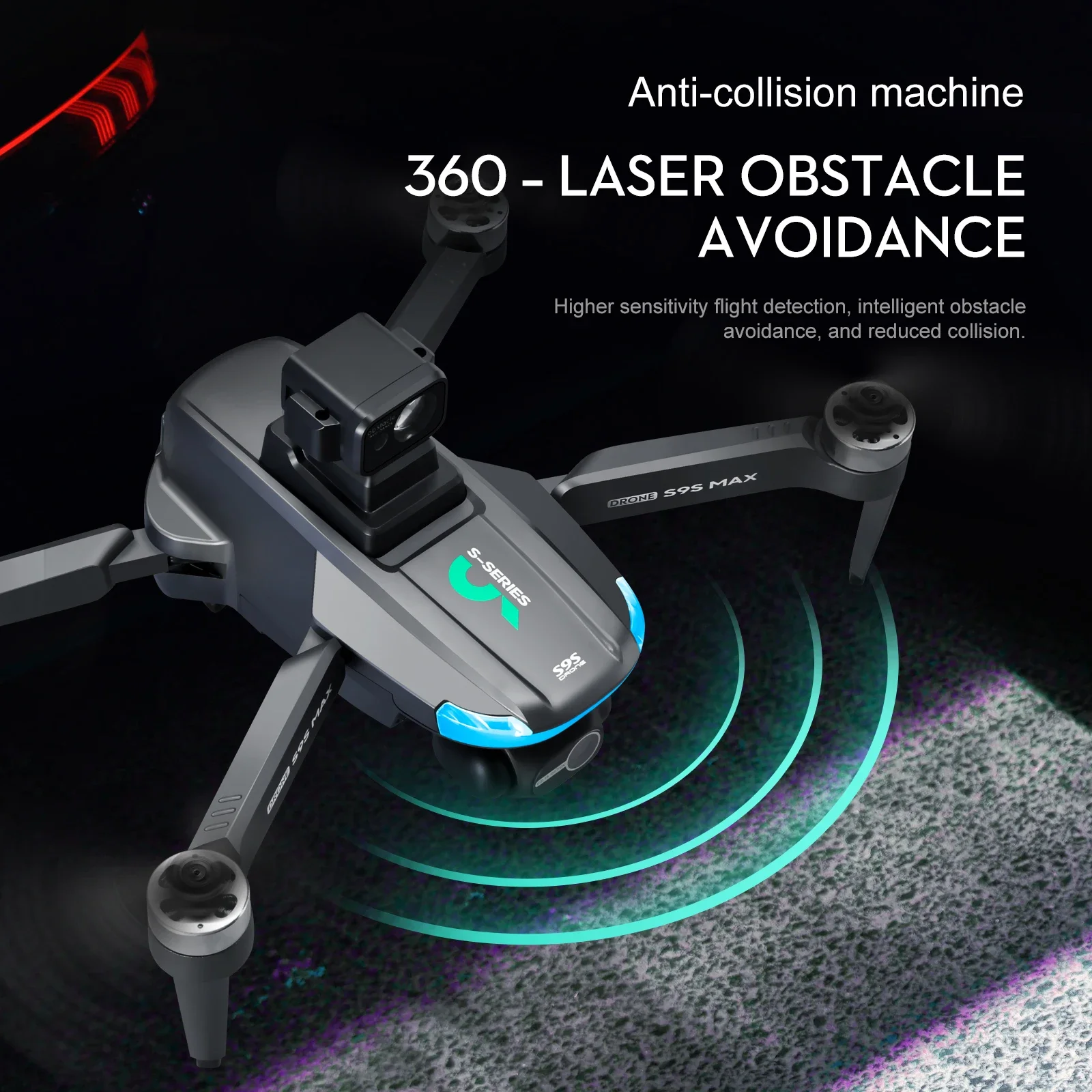 Drone MINI S9S MAX Baru 4K 2 S - Drone Gimbal ulasan dan harga