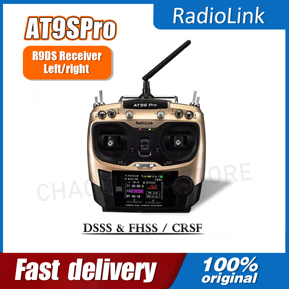 Radiolink AT9SPro 12CH 2.4G DS - Drone Battery ulasan dan harga