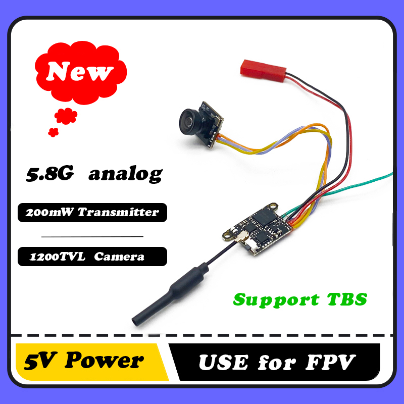 SLONWAKE 5.8G 1200TVL Kamera F - Drone Frame ulasan dan harga