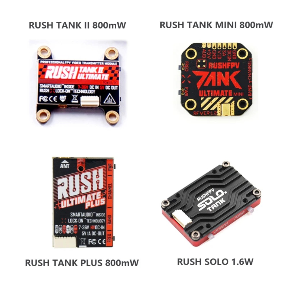 RUSH TANK Ultimate II/Mini/PLU - Drone Antenna ulasan dan harga